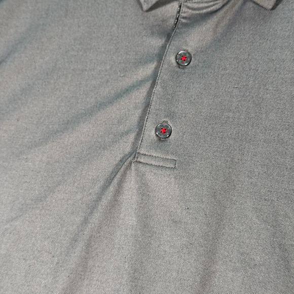 FootJoy Polo Shirt Mens Large‎ Gray Golf Sport Active Sportswear Lightweight - Picture 4 of 11